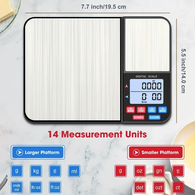 1pc Digital Kitchen Scale for  – обзор и цена Meal Prep Diet