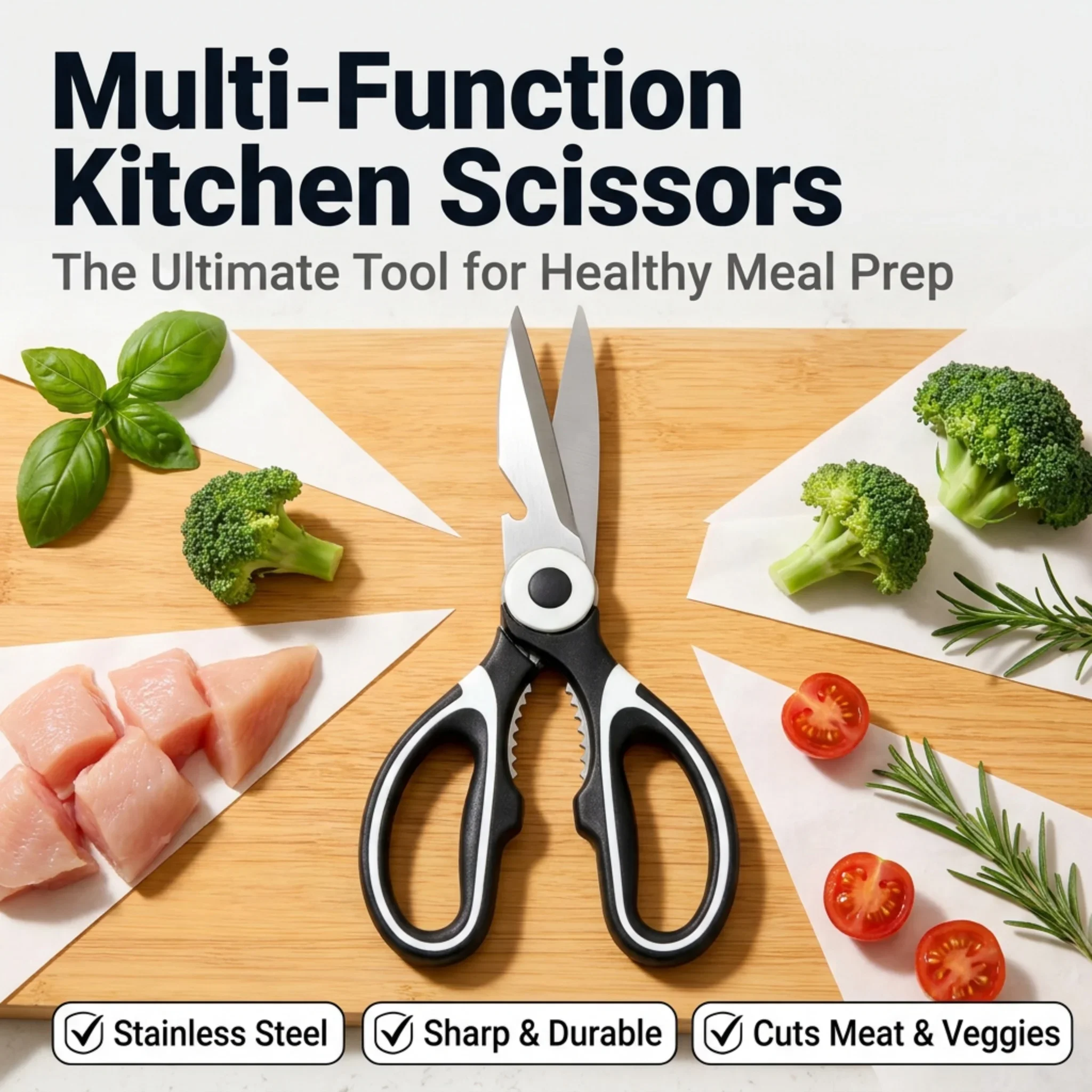 Kitchen Scissors for Meal Prep – обзор и цена Meal Prep Kitchen