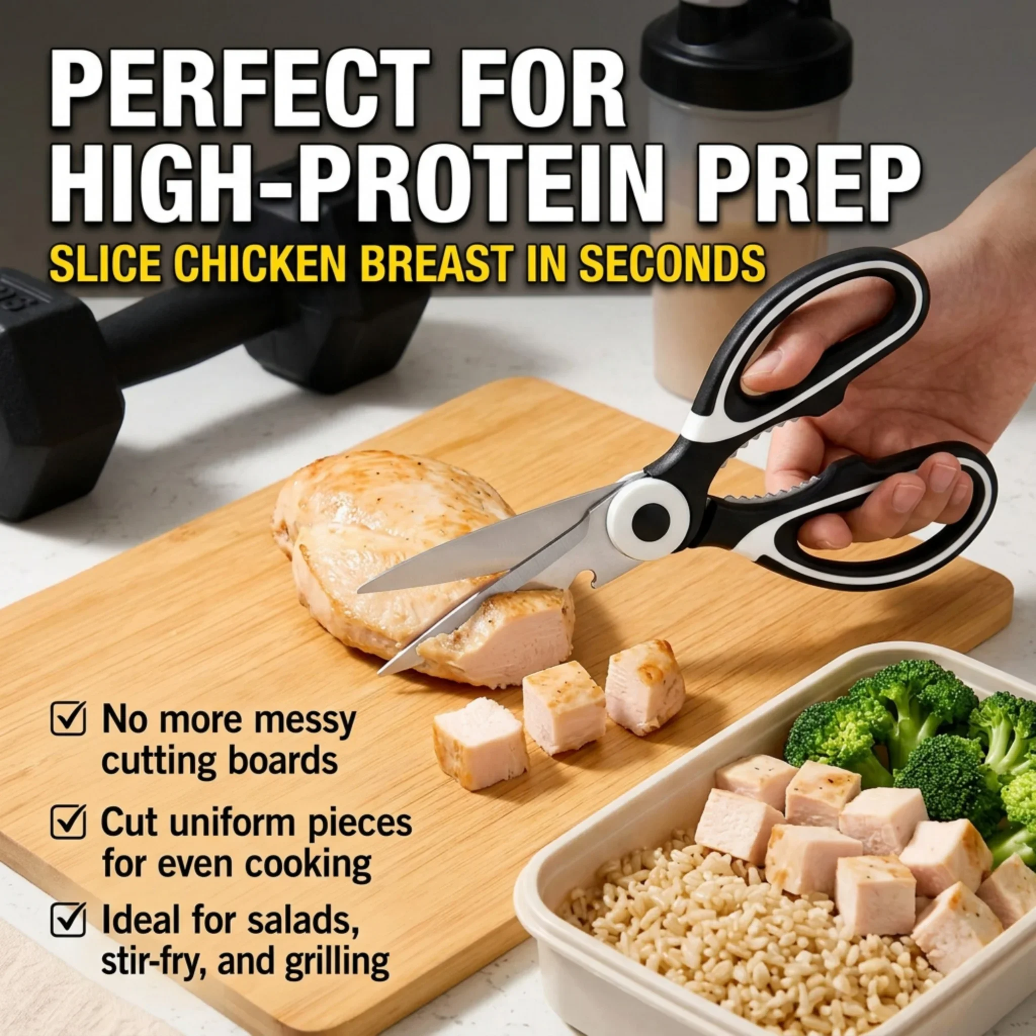 Kitchen Scissors for Meal Prep – обзор и цена Meal Prep Kitchen
