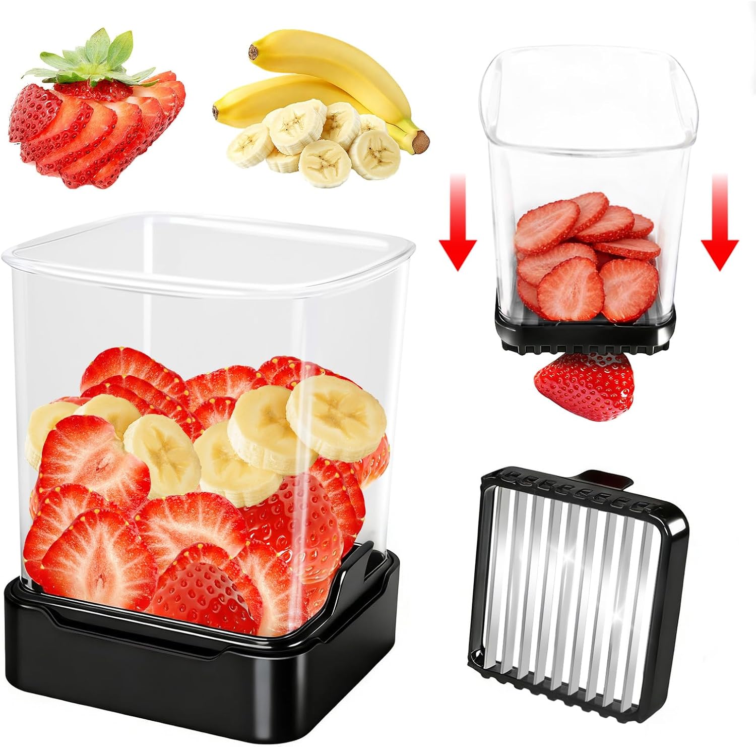 Fruit Slicer Cup for Strawberr – обзор и цена Meal Prep Egg
