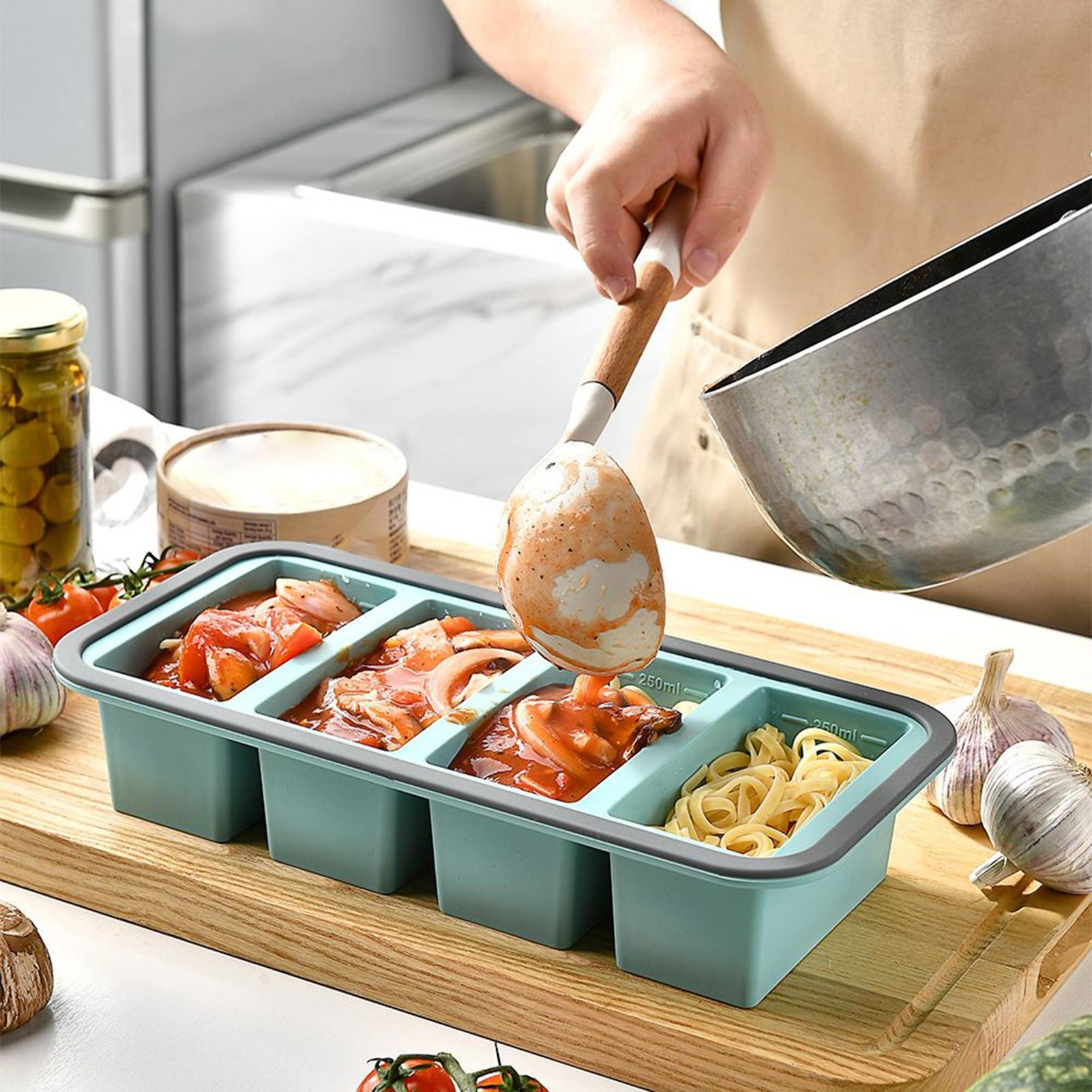 Silicone Freezer Tray Mold wit – обзор и цена Meal Prep Menu
