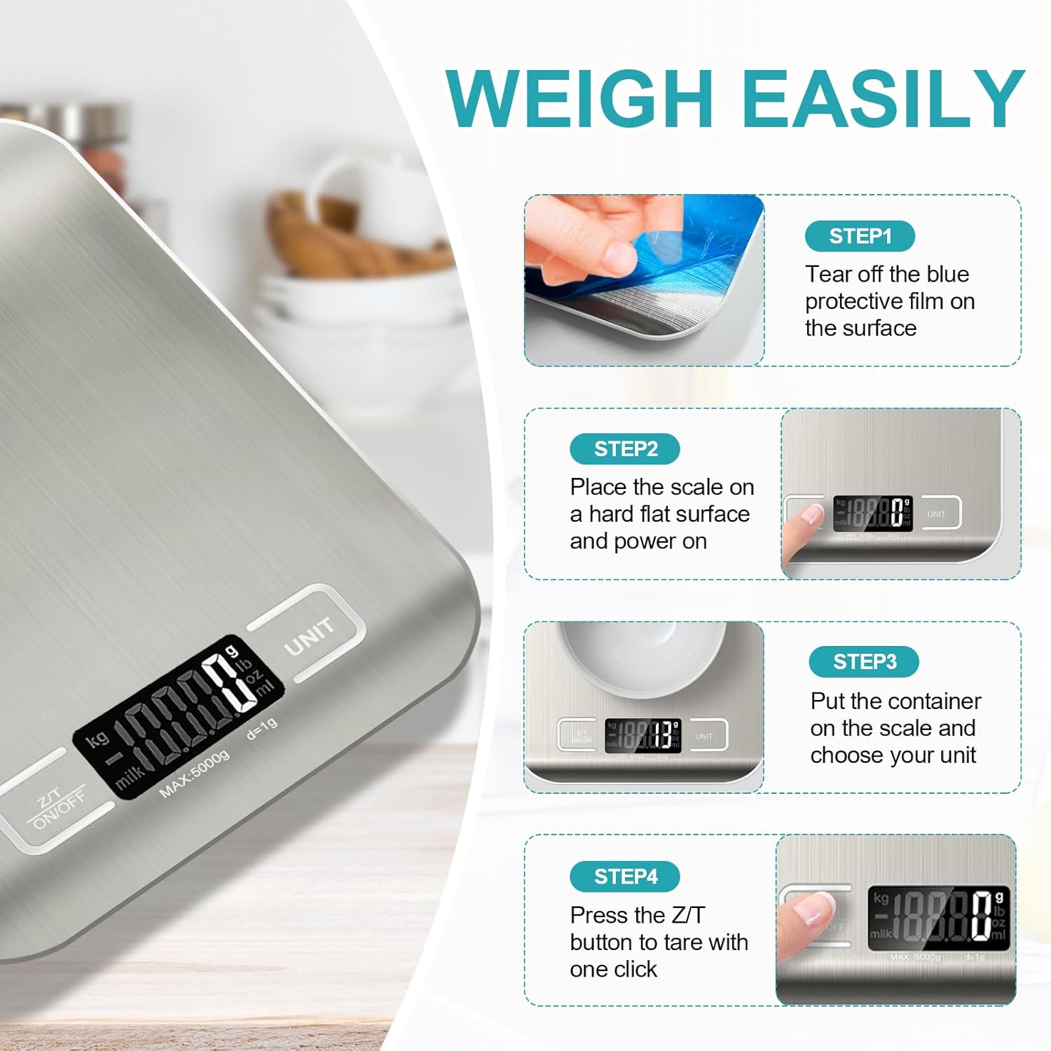 Digital Food Scale 11lb With 6 – обзор и цена Meal Prep Diet
