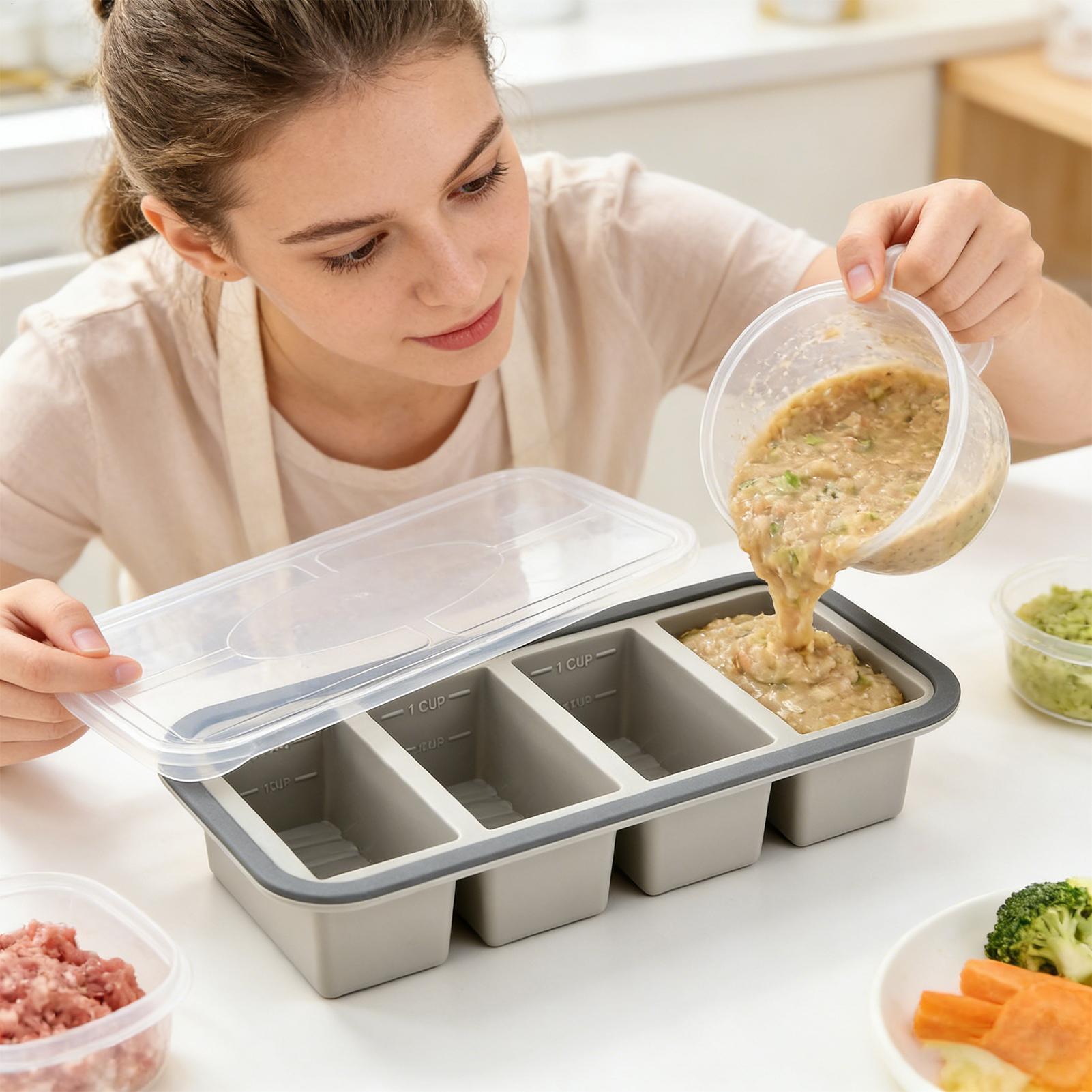 Silicone Freezer Molds Easy Re – обзор и цена Meal Prep Menu