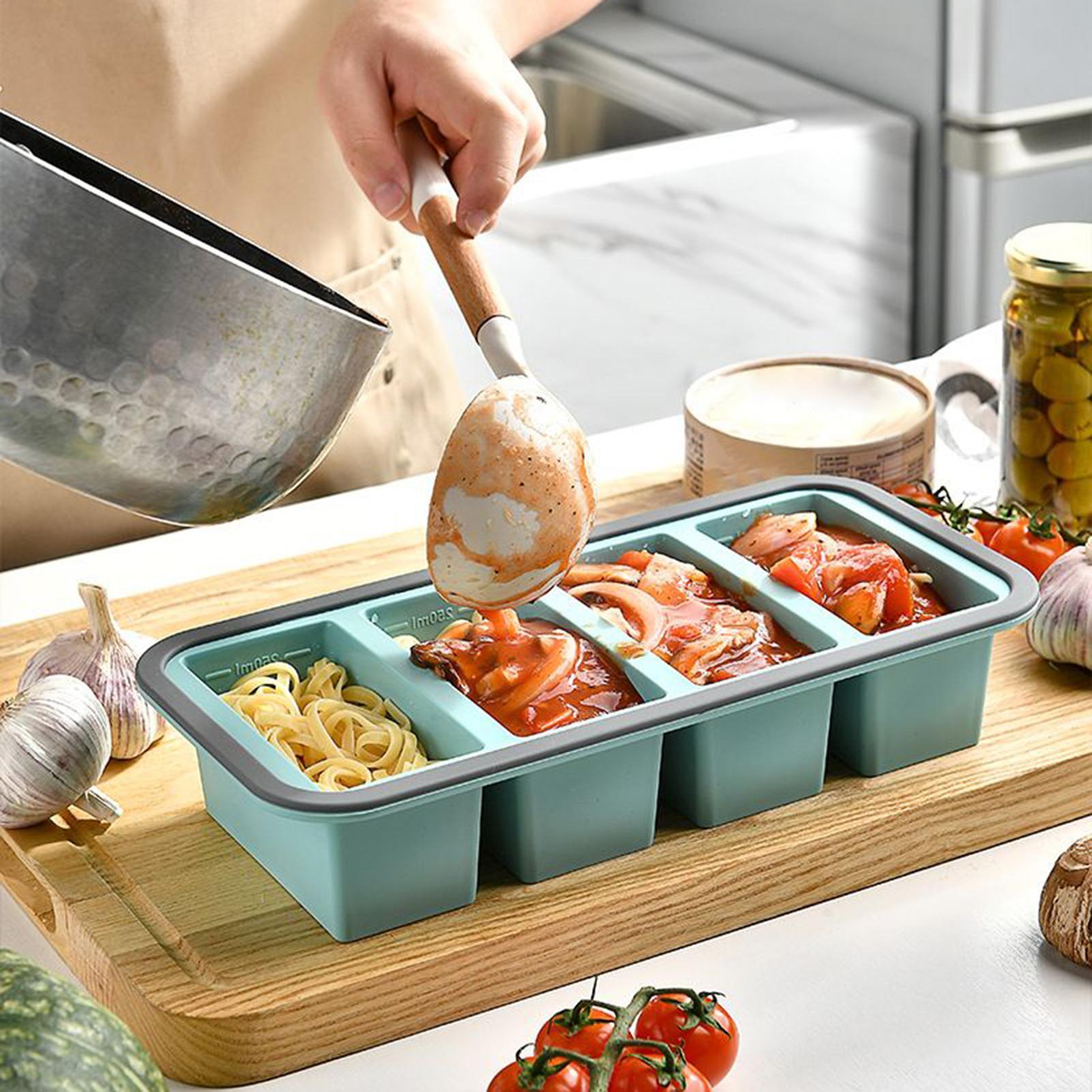 Silicone Freezer Molds Easy Re – обзор и цена Meal Prep Menu