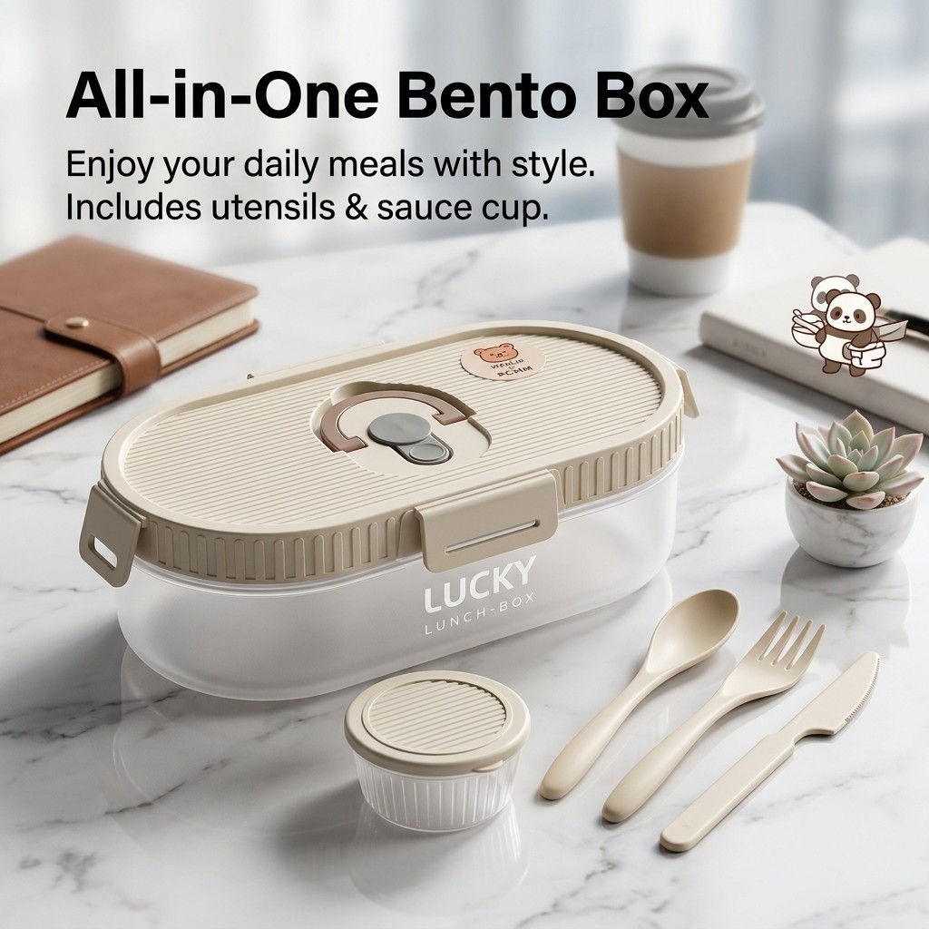Portable Leakproof Bento Lunch – обзор и цена Meal Prep Lunch