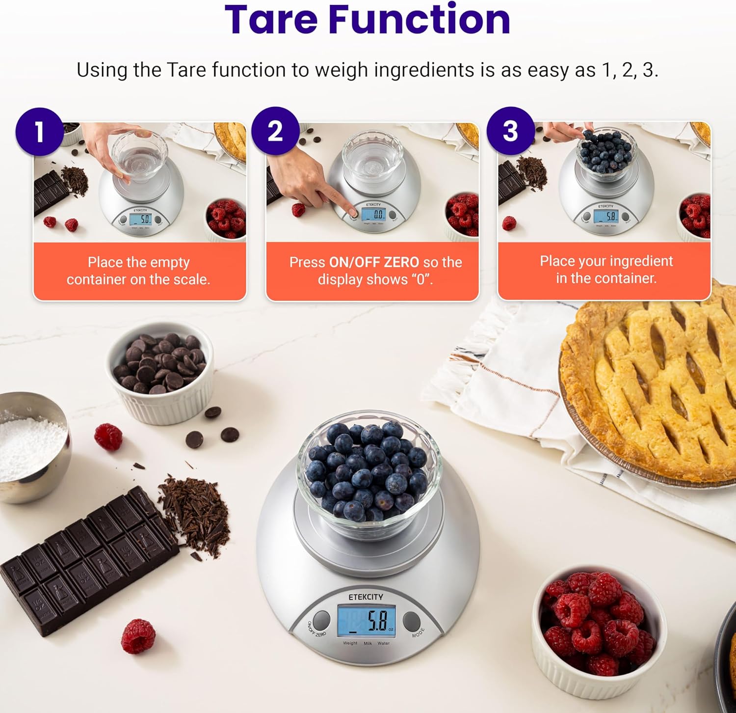 Digital Food Kitchen Scale Wit – обзор и цена Meal Prep Diet