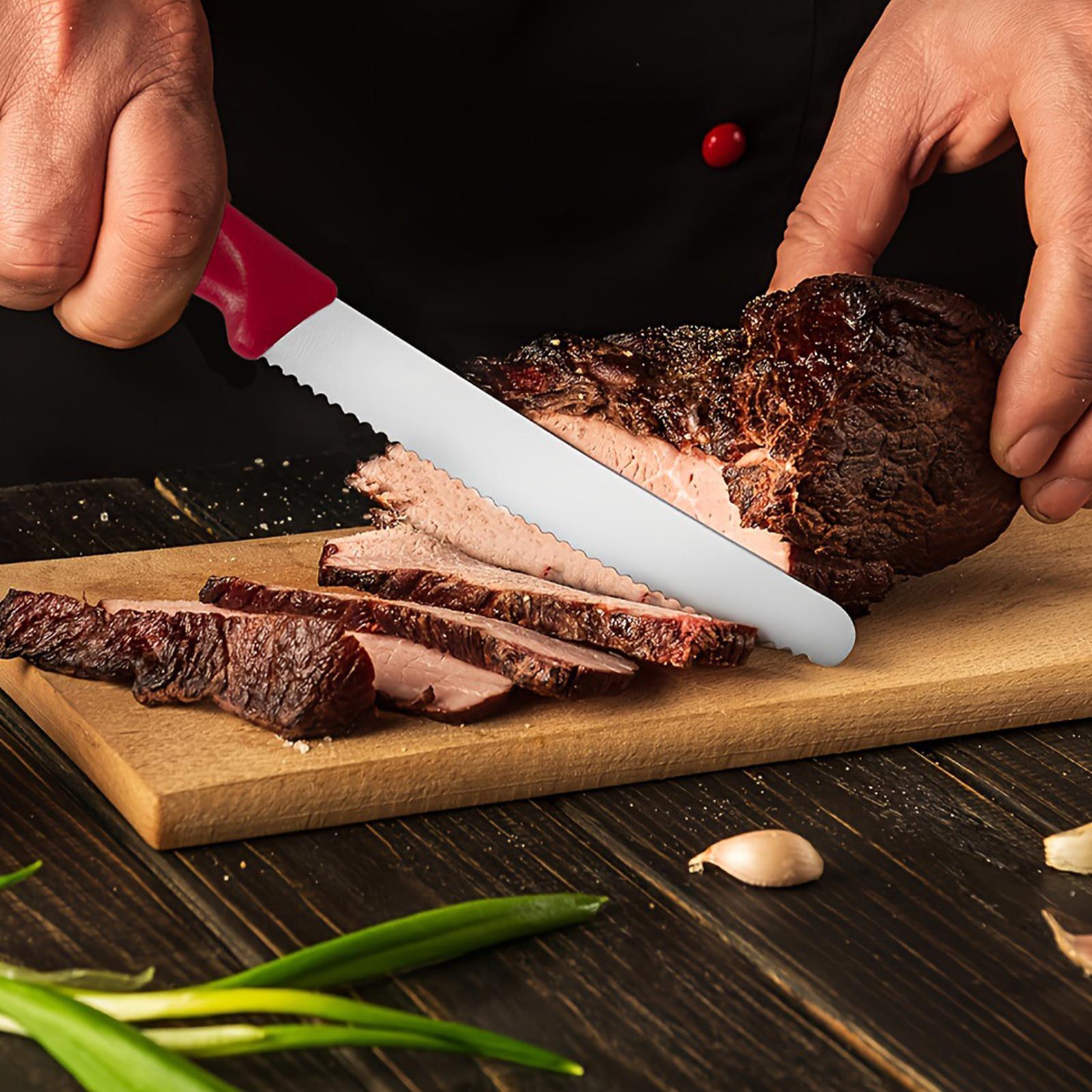 Serrated Steak Cutter 5 Pieces – обзор и цена Meal Prep Kitchen