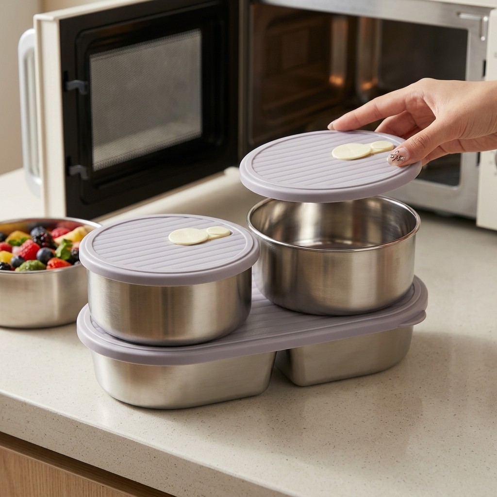 Microwavable 304 Stainless Ste – обзор и цена Meal Prep Lunch