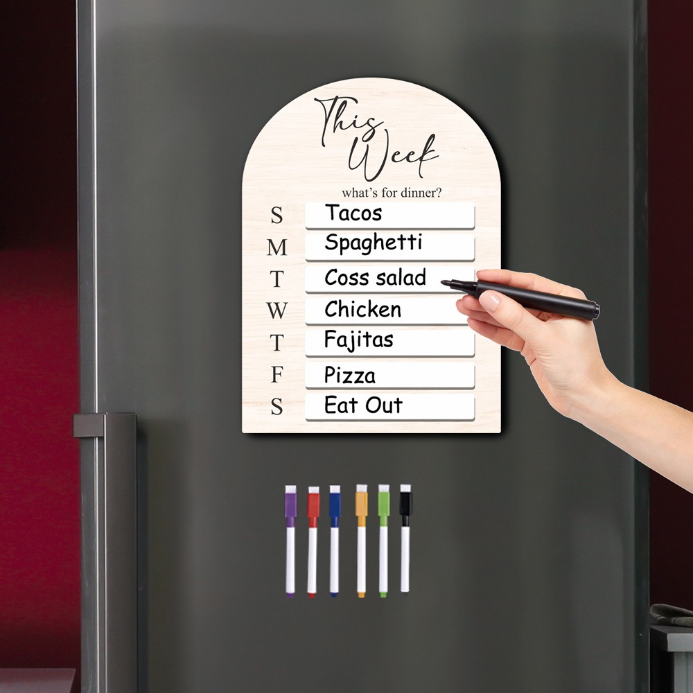 Practical Magnetic Fridge Meal – обзор и цена Meal Prep Menu