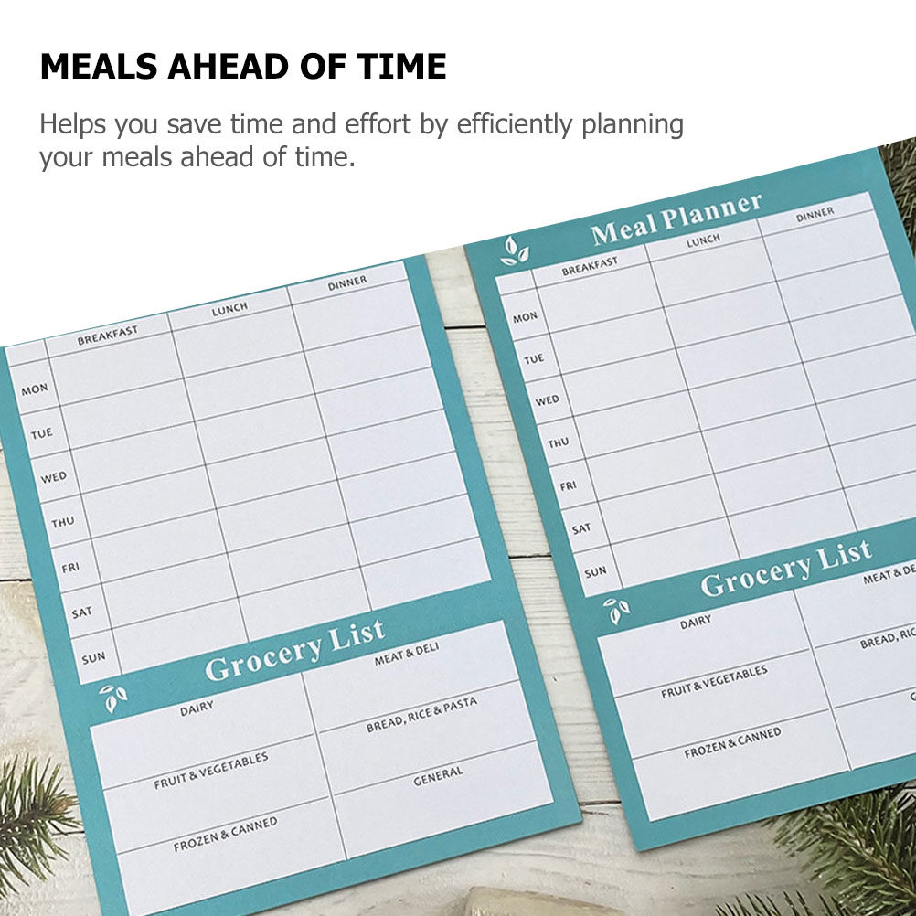 2Pcs Weekly Meal Planner Noteb – обзор и цена Meal Prep Diet