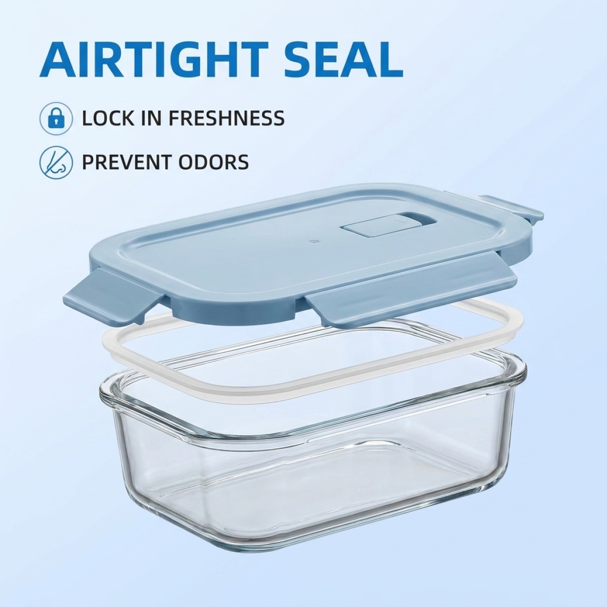 2 Pack Glass Lunch Box Borosil – обзор и цена Meal Prep Diet