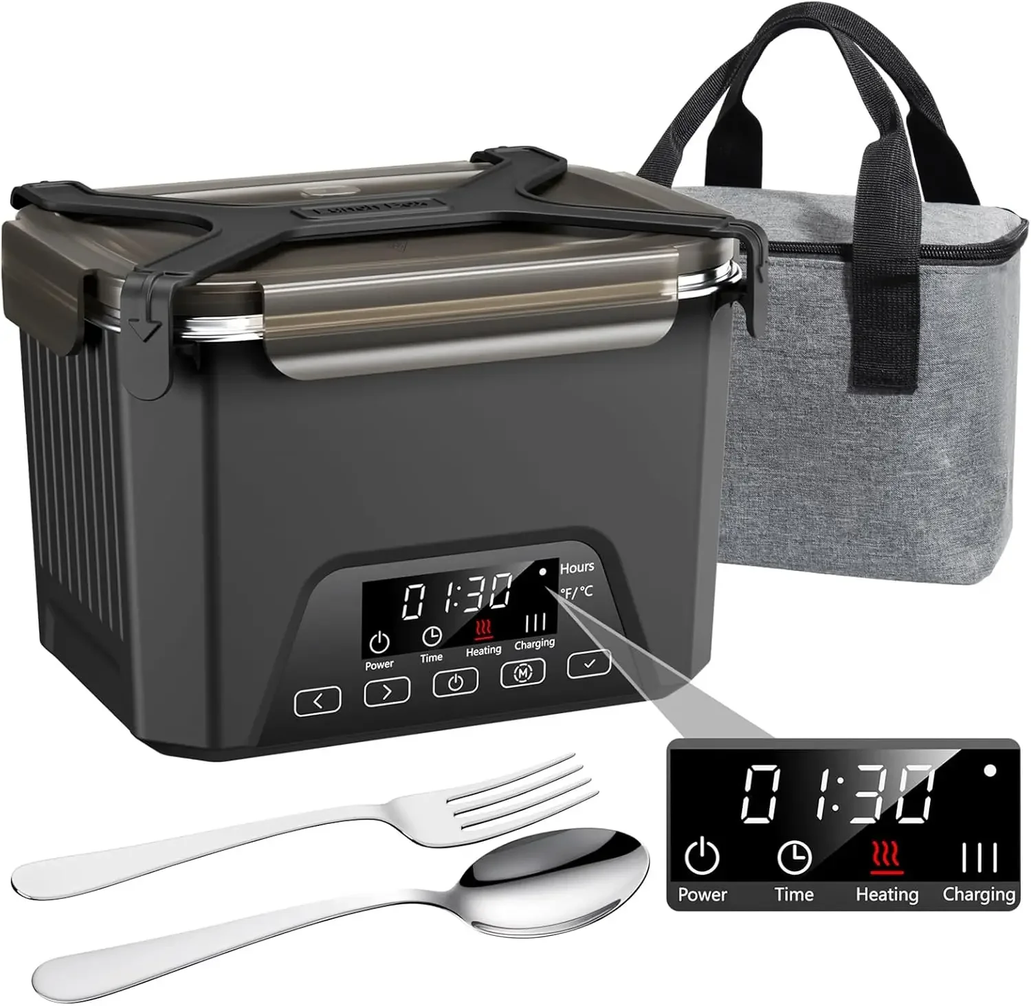 Cordless Electric Lunch Box, 1 – обзор и цена Meal Prep Lunch