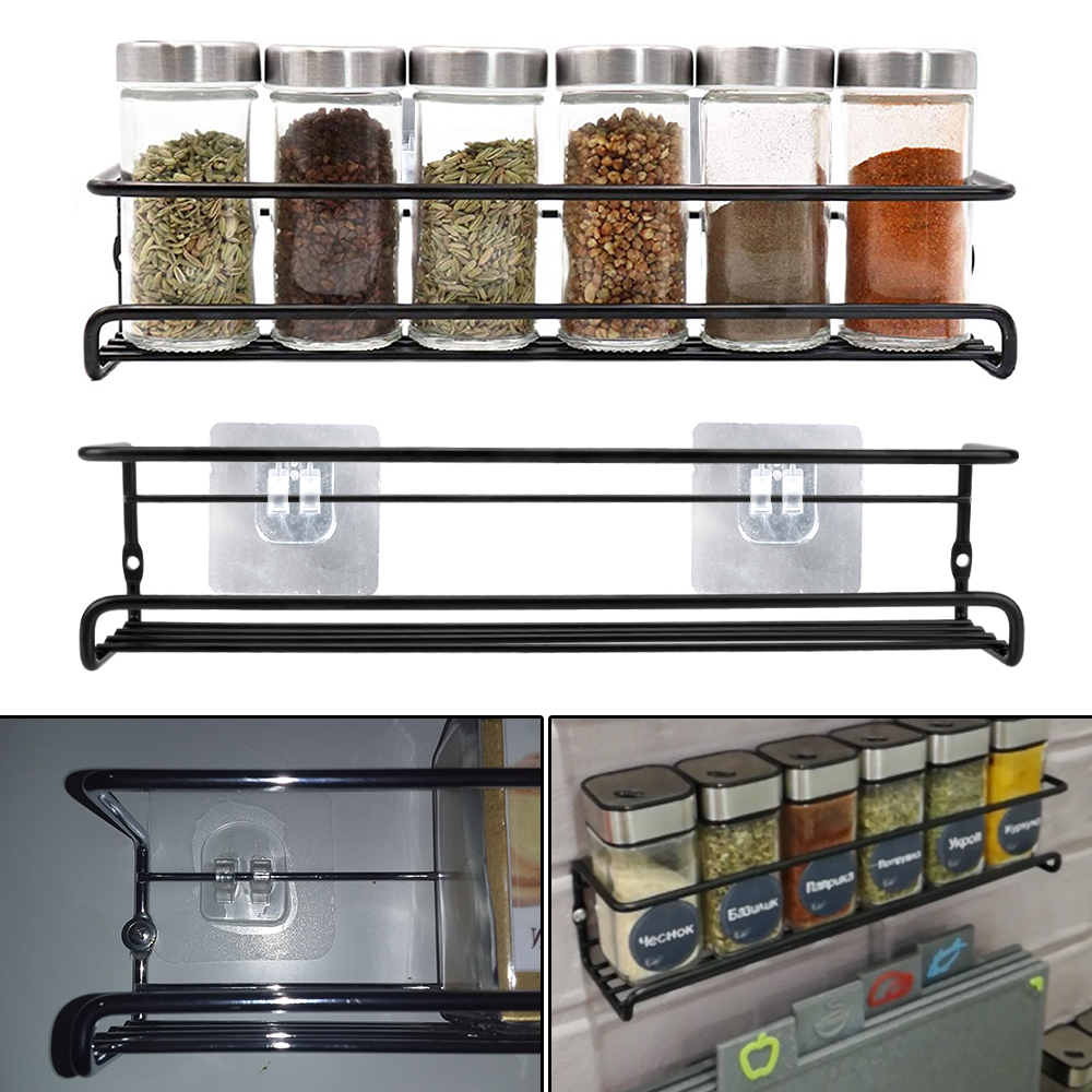 Kitchen Organizer 2 Pcs Metal  – обзор и цена Spice Jar Labels