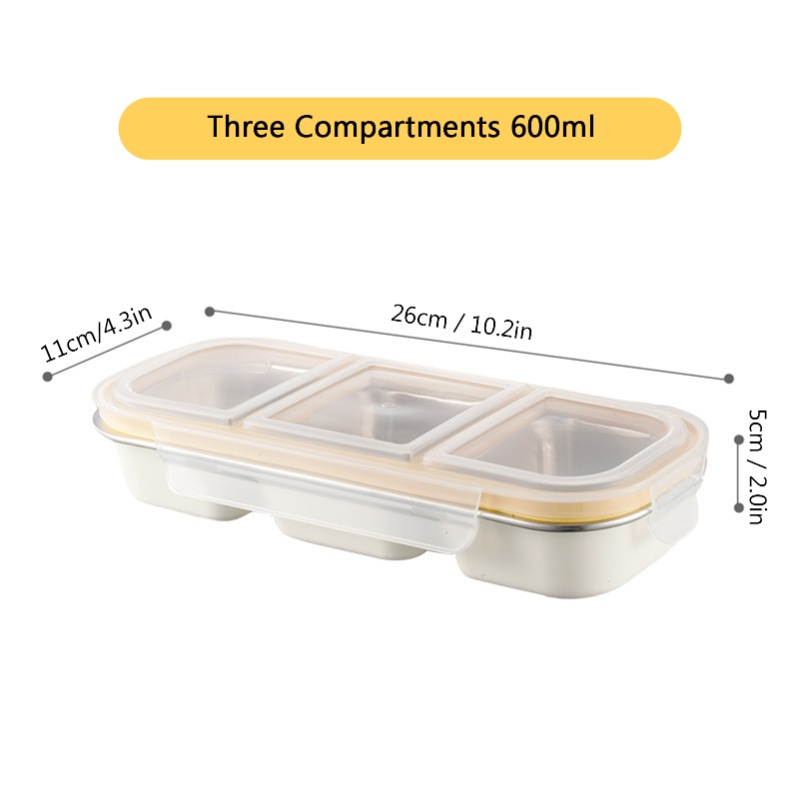 Stainless Steel Lunch Box For  – обзор и цена Meal Prep Diet