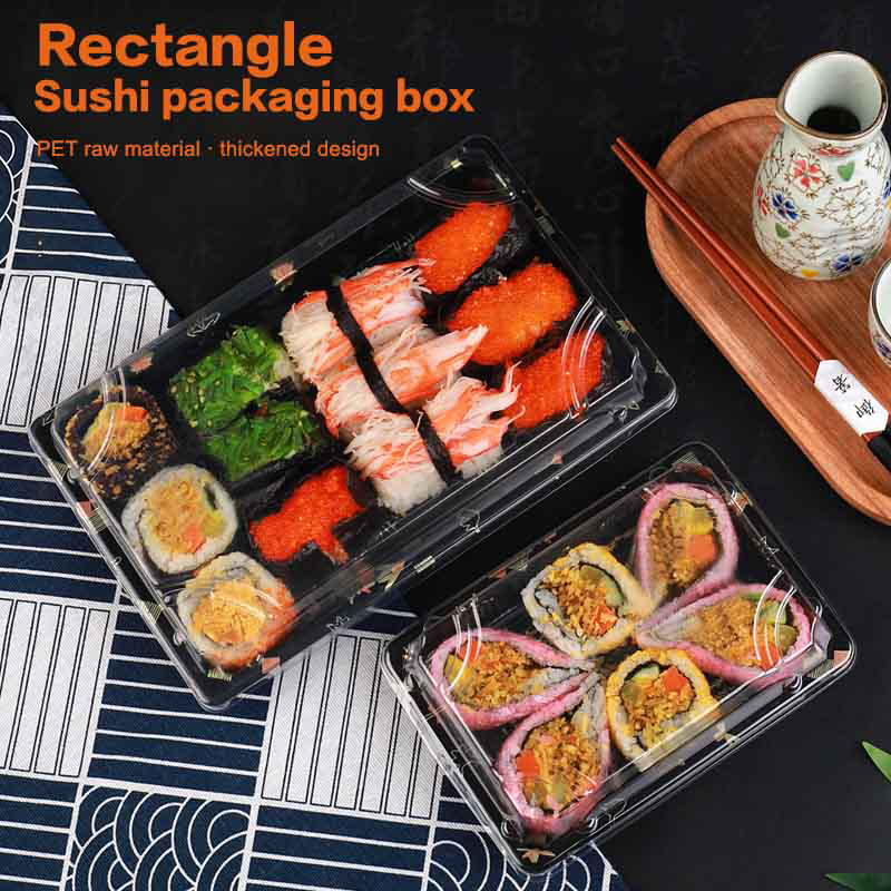 10Pcs Thickened Sushi Box With – обзор и цена Meal Prep Restaurant