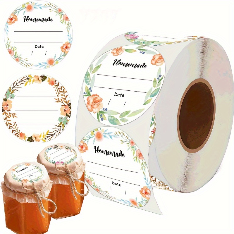 Watercolor Floral Canning Labe – обзор и цена Spice Jar Labels