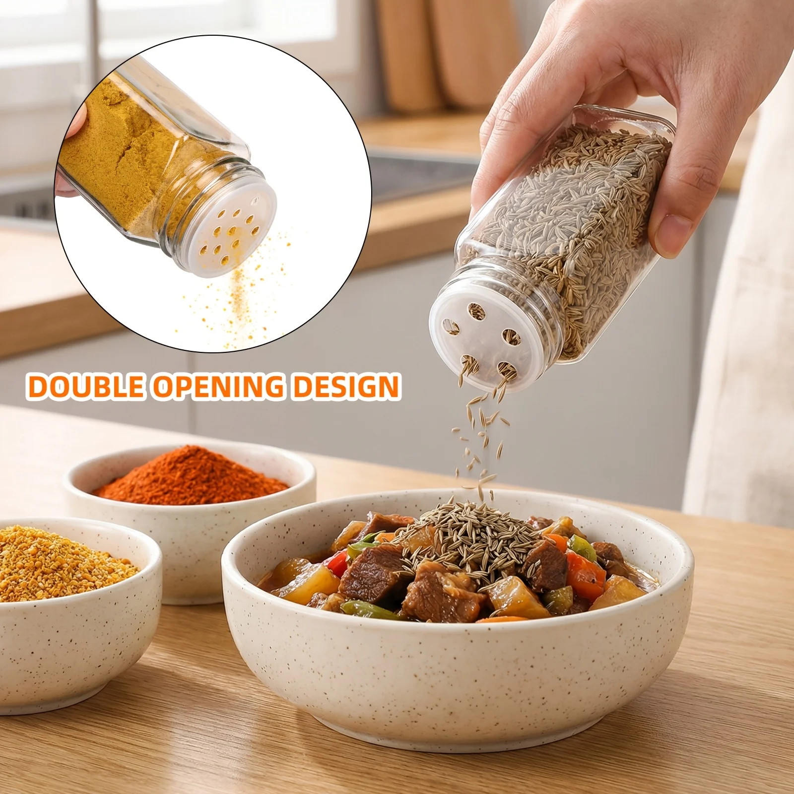 DDHOME 24pcs 4oz Square Spice  – обзор и цена Spice Jar Labels