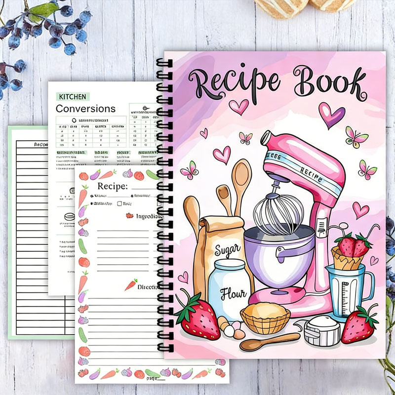 Recipe Logbook 100 Sheets Empt – обзор и цена Meal Prep Menu