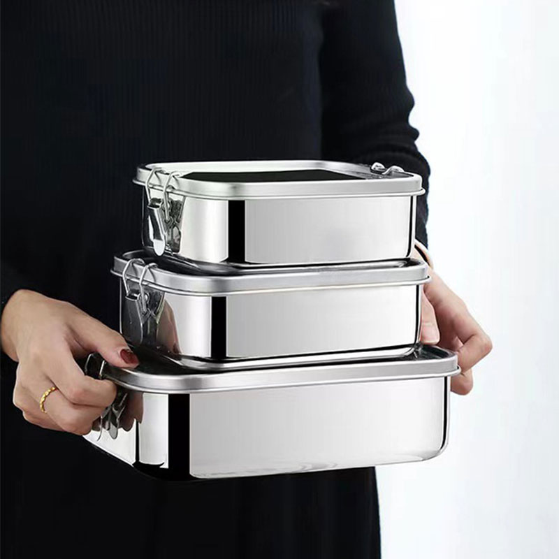 304 Stainless Steel Square Lun – обзор и цена Meal Prep Lunch