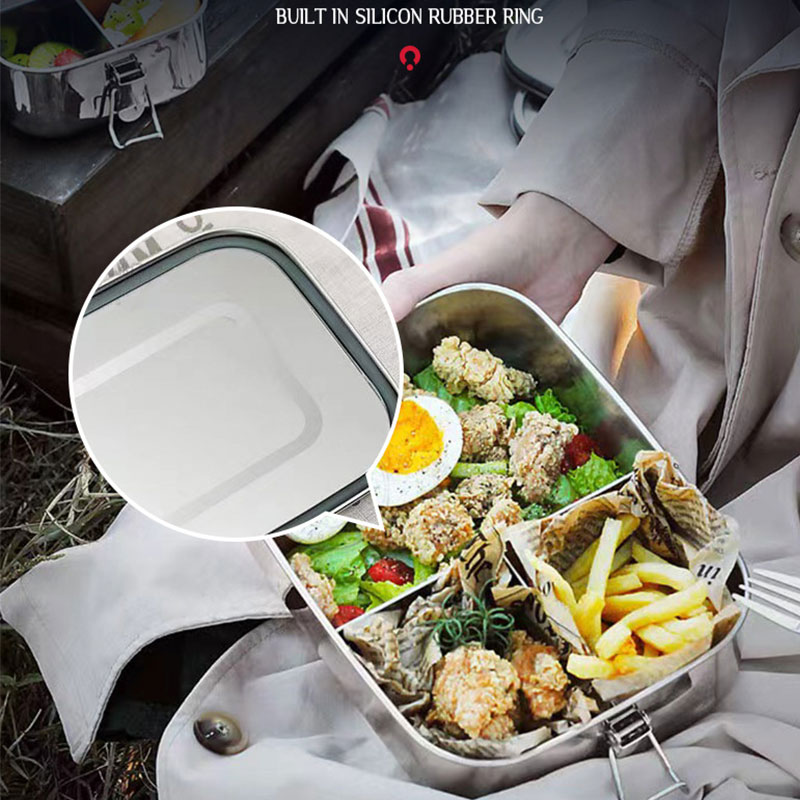 304 Stainless Steel Square Lun – обзор и цена Meal Prep Lunch