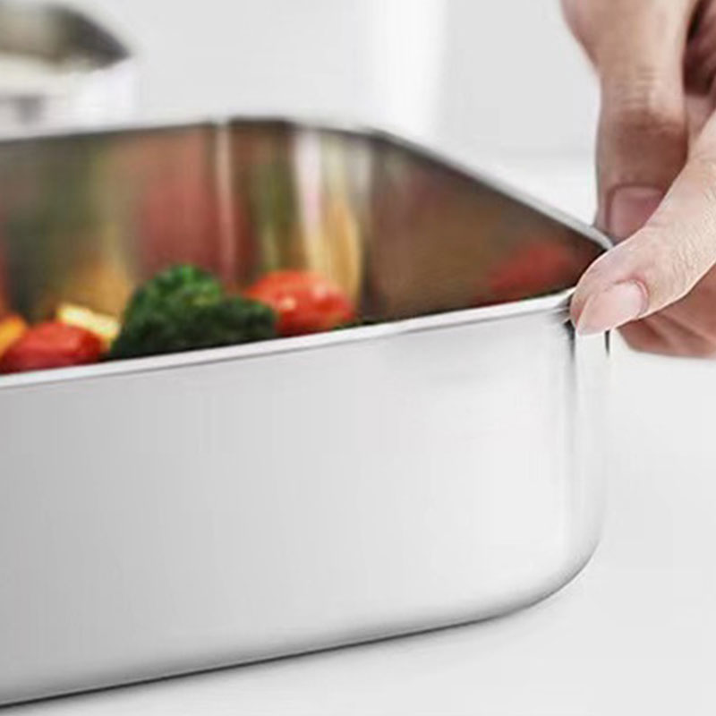 304 Stainless Steel Square Lun – обзор и цена Meal Prep Lunch