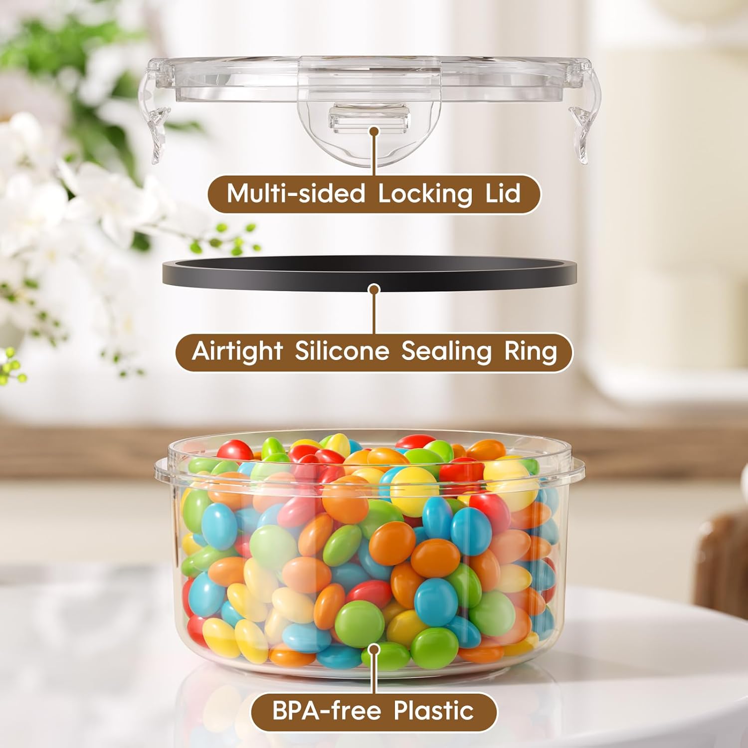 70 Piece Food Storage Containe – обзор и цена Meal Prep Kitchen