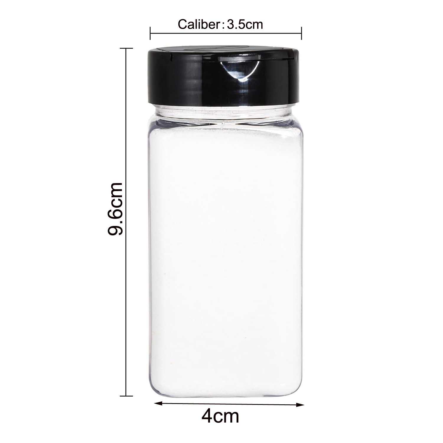 Square Large Plastic Spice Jar – обзор и цена Spice Jar Labels
