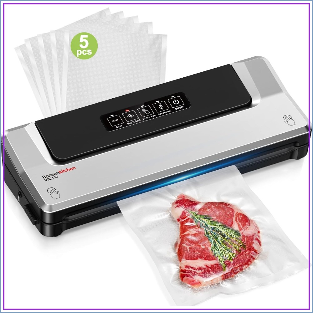 Compact Vacuum Sealer Machine  – обзор и цена Meal Prep Kitchen