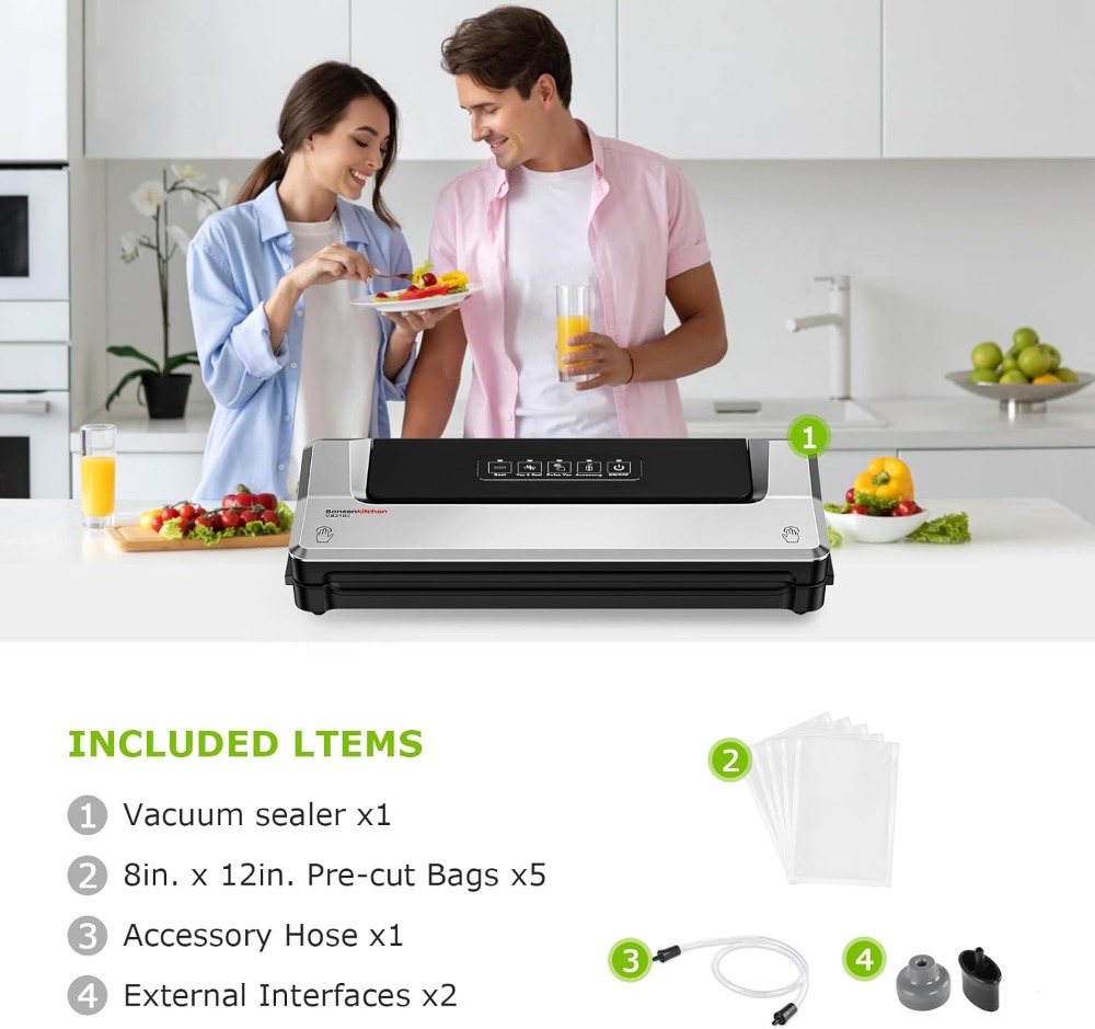 Compact Vacuum Sealer Machine  – обзор и цена Meal Prep Kitchen