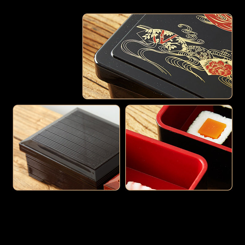 Japanese Lunch Box Sushi Box F – обзор и цена Meal Prep Menu
