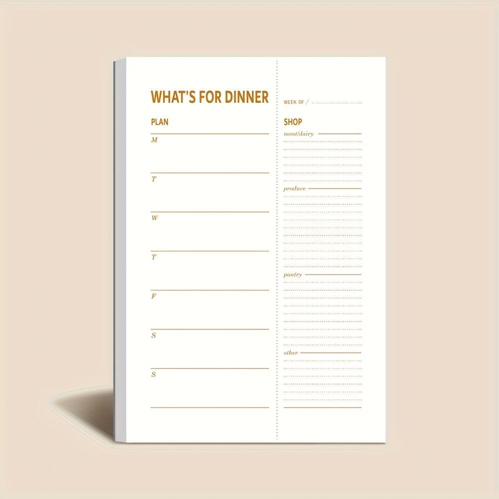 1pc Daily Diet Plan Notebook,  – обзор и цена Meal Prep Menu