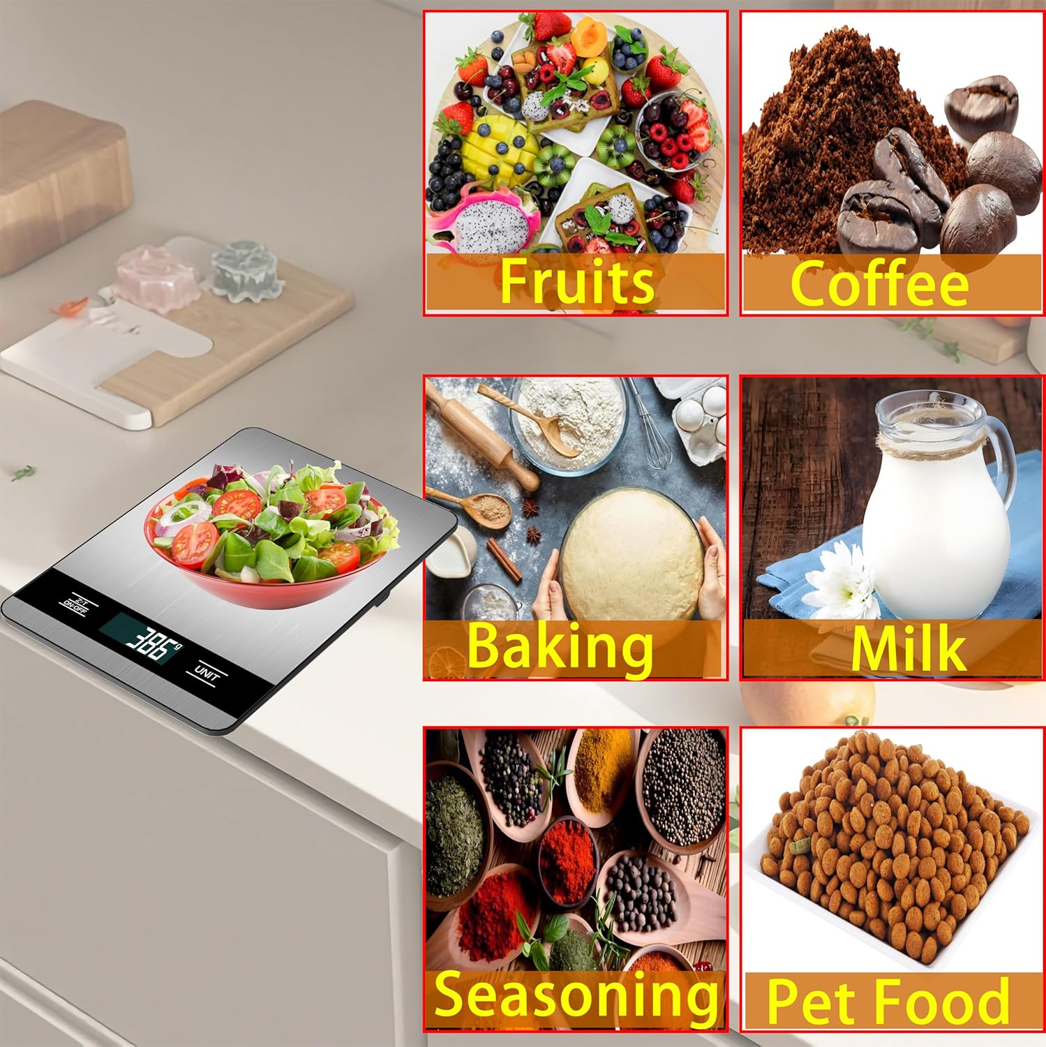 Digital Kitchen Scale 33lb/15k – обзор и цена Meal Prep Kitchen