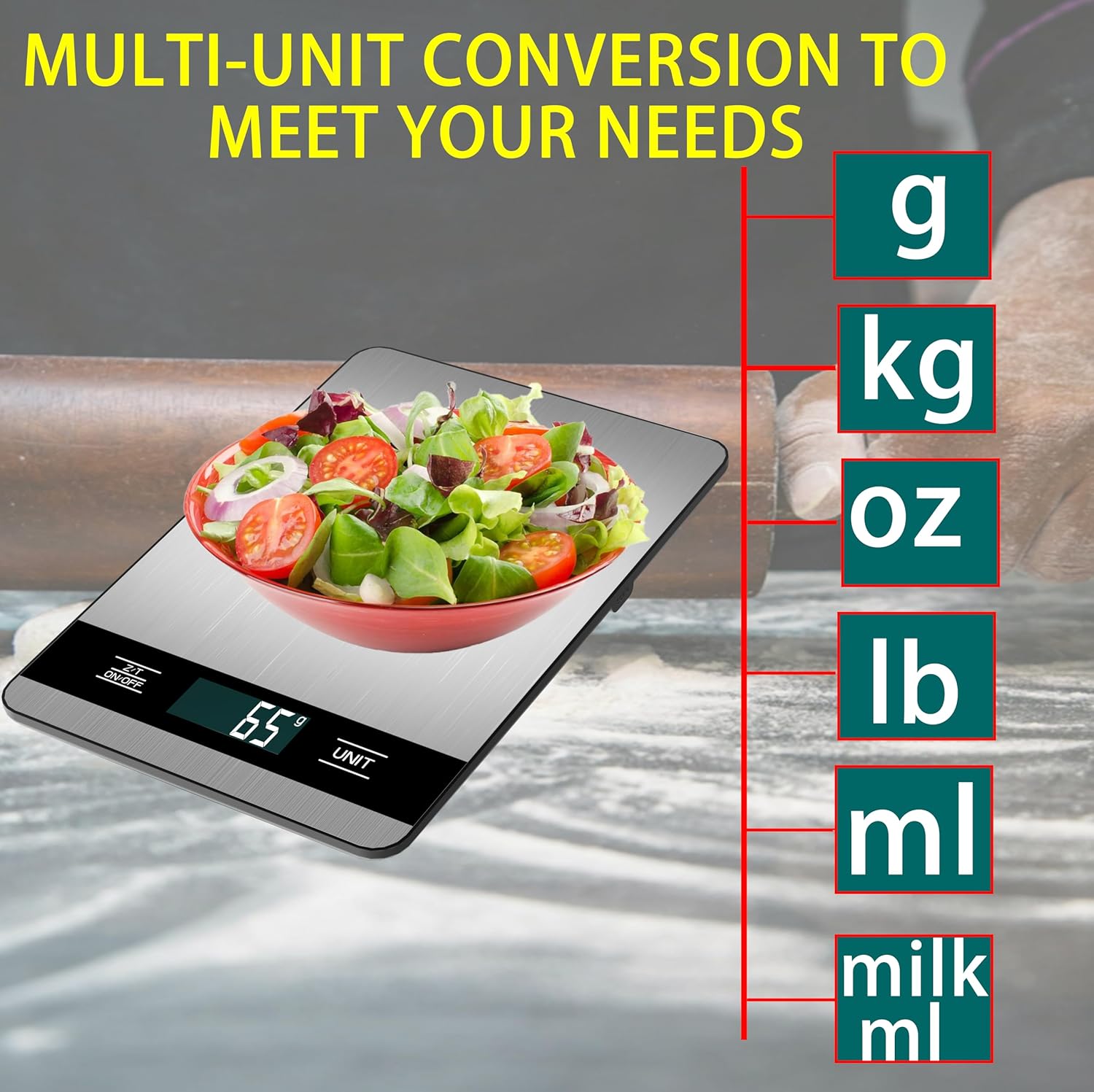 Digital Kitchen Scale 33lb/15k – обзор и цена Meal Prep Kitchen