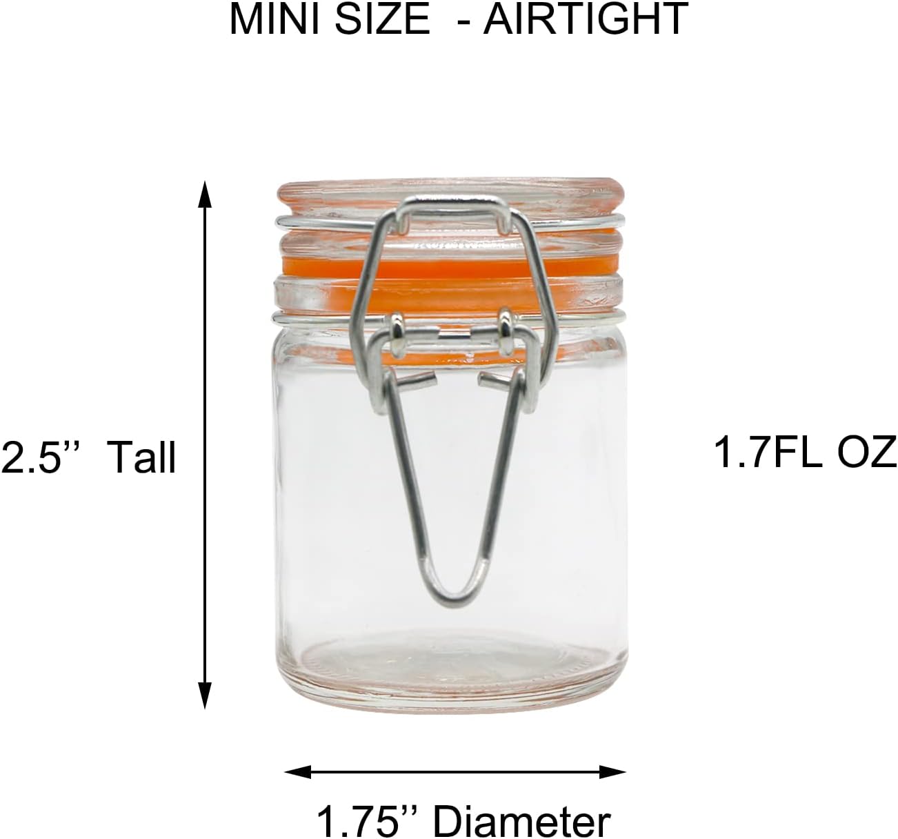 1.7 oz Mini Glass Spice Jars w – обзор и цена Spice Jar Labels